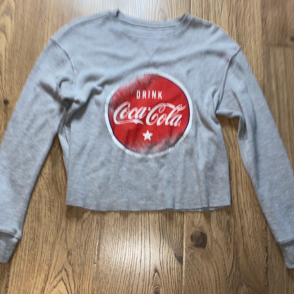love tribe, coke shirt, extra small grey